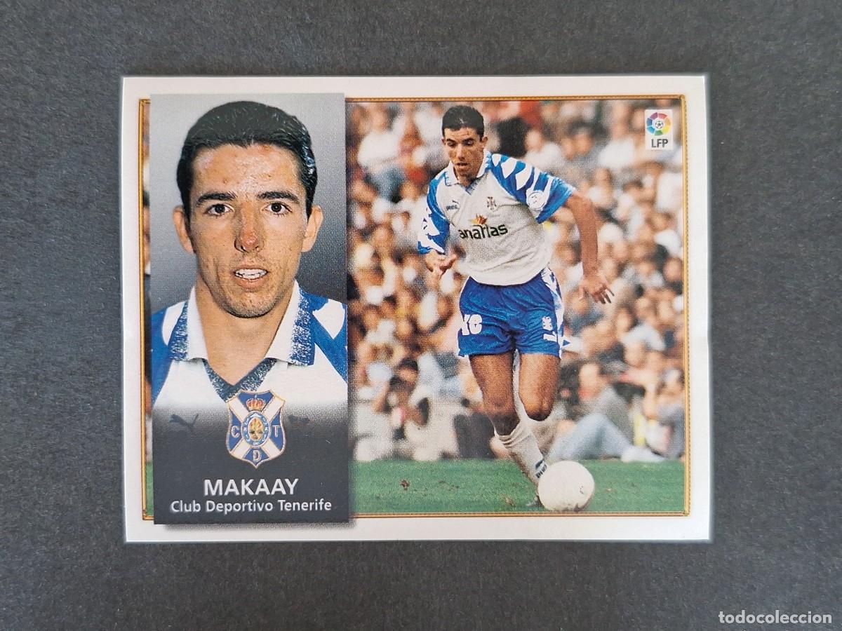 Cromos de f&uacute;tbol: L4 MAKAAY C. D. TENERIFE LIGA ESTE 1998 1999 98 99 NUNCA PEGADO SIN PEGAR