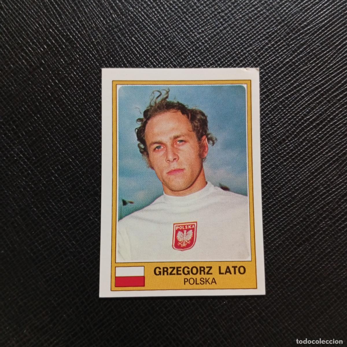 Cromos de f&uacute;tbol: 226 GRZEGORZ LATO POLONIA PANINI EURO YUGOSLAVIA 1976 FOOTBALL EUROCOPA 76 SIN PEGAR - A121 PG379