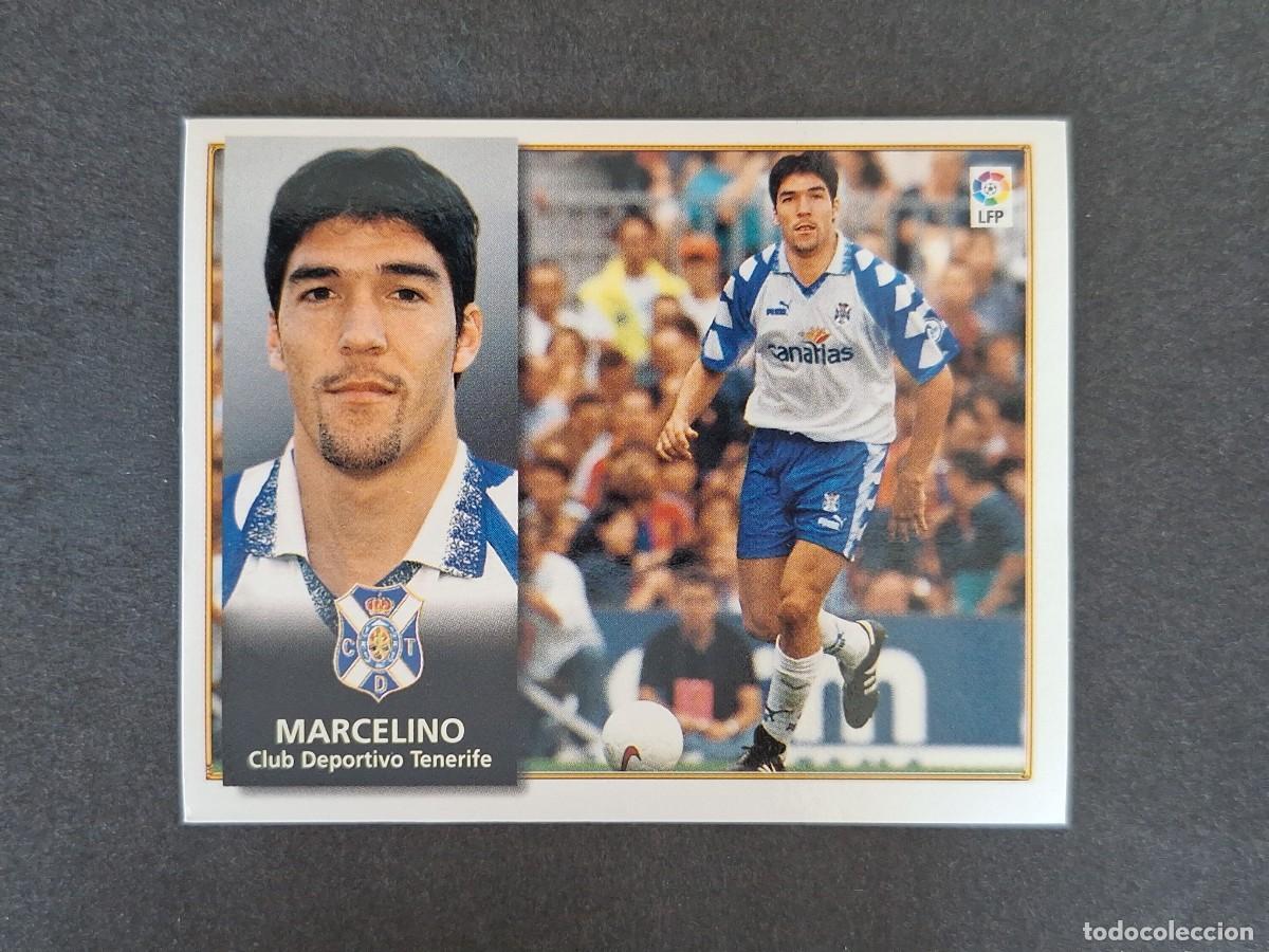 Cromos de f&uacute;tbol: L4 MARCELINO C. D. TENERIFE LIGA ESTE 1998 1999 98 99 NUNCA PEGADO SIN PEGAR