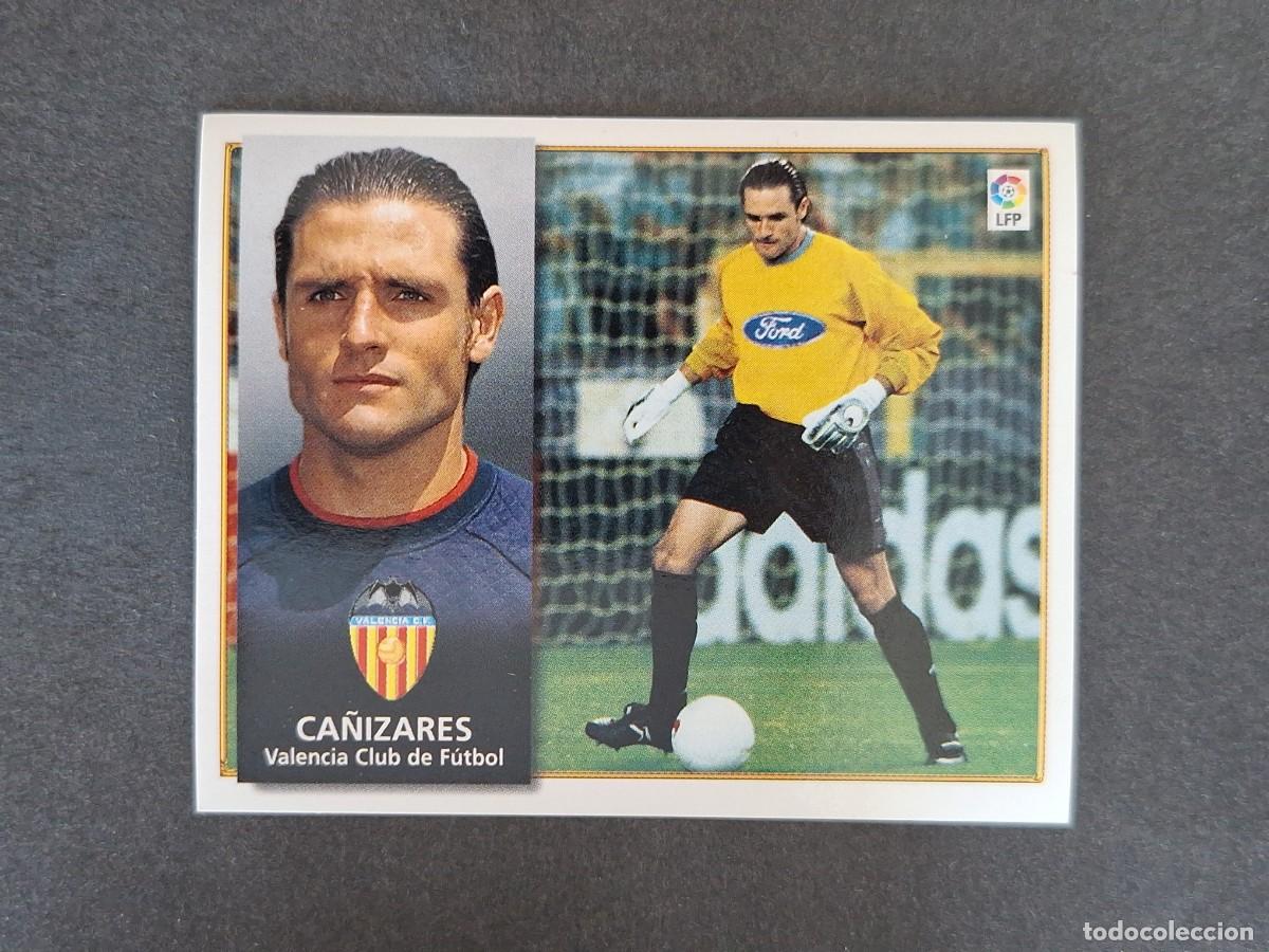 Fu&szlig;ball-Sticker: L4 CA&Ntilde;IZARES VALENCIA C. F. LIGA ESTE 1998 1999 98 99 NUNCA PEGADO SIN PEGAR