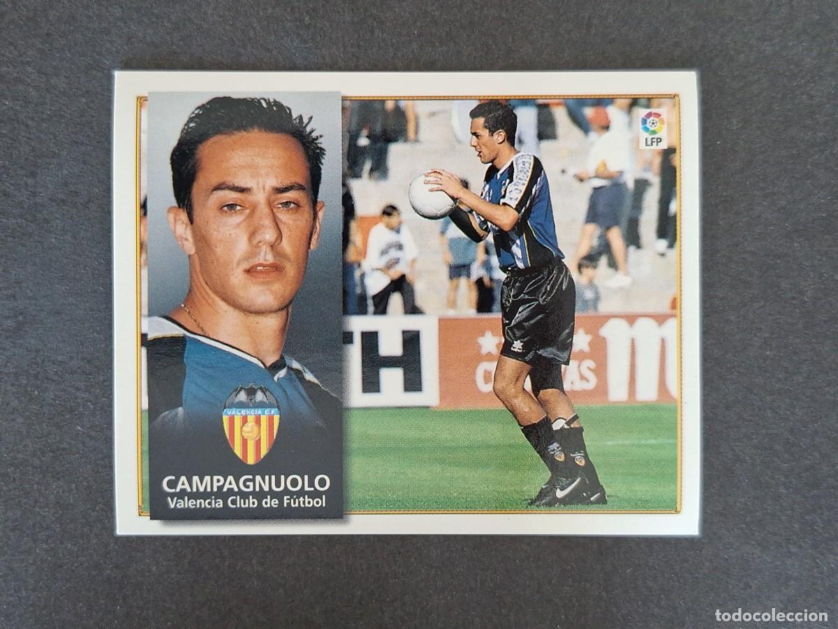 Fu&szlig;ball-Sticker: L4 CAMPAGNUOLO VALENCIA C. F. LIGA ESTE 1998 1999 98 99 NUNCA PEGADO SIN PEGAR