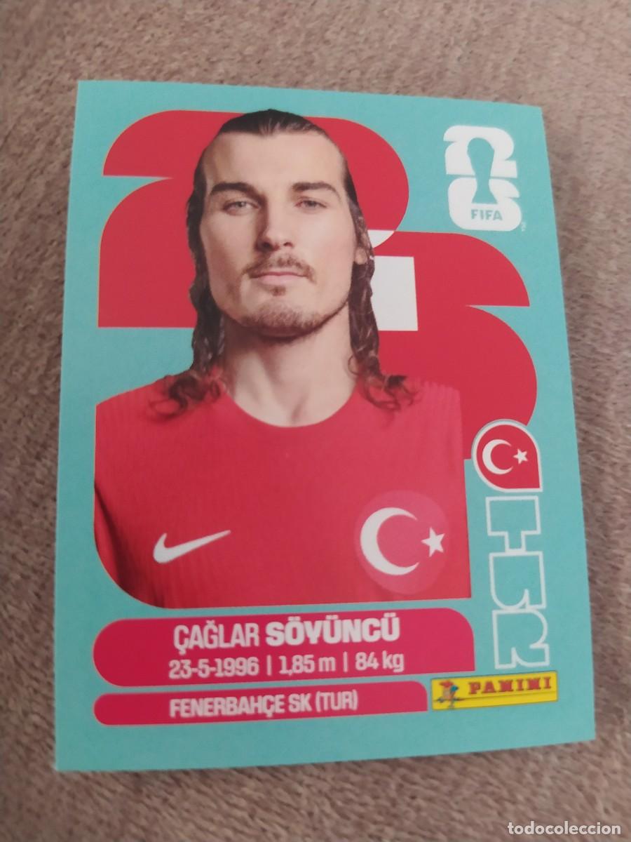 Cromos de f&uacute;tbol: TUR 06 &Ccedil;aglar SOYUNCU 6 Turqu&iacute;a Mundial 2026 Panini