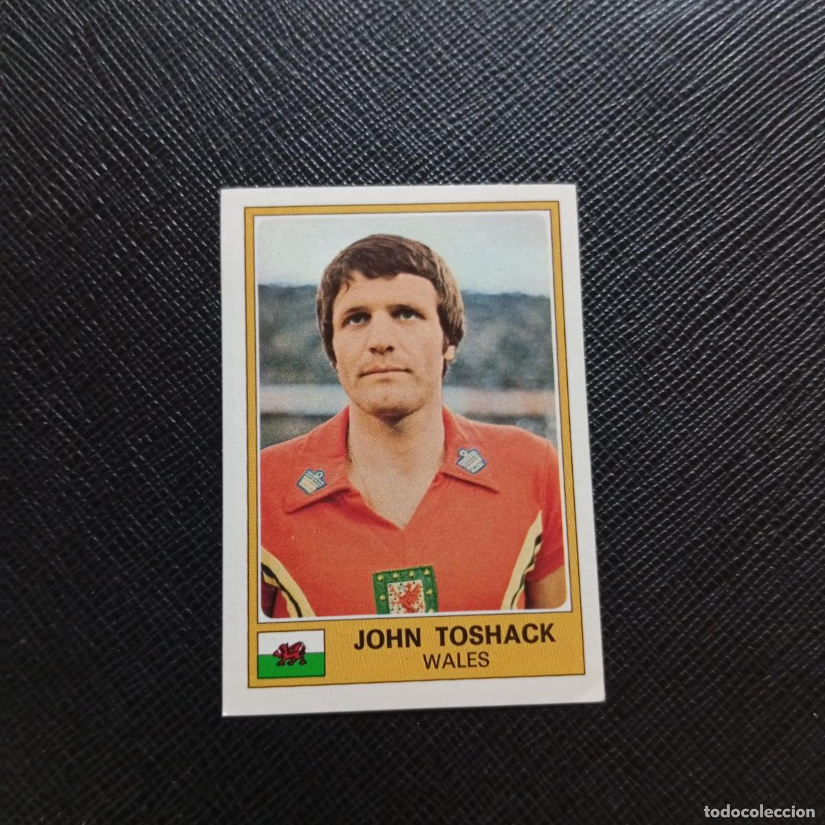 Cromos de f&uacute;tbol: 287 JOHN TOSHACK WALES PANINI EURO YUGOSLAVIA 1976 FOOTBALL EUROCOPA 76 - SIN PEGAR - A121 PG388