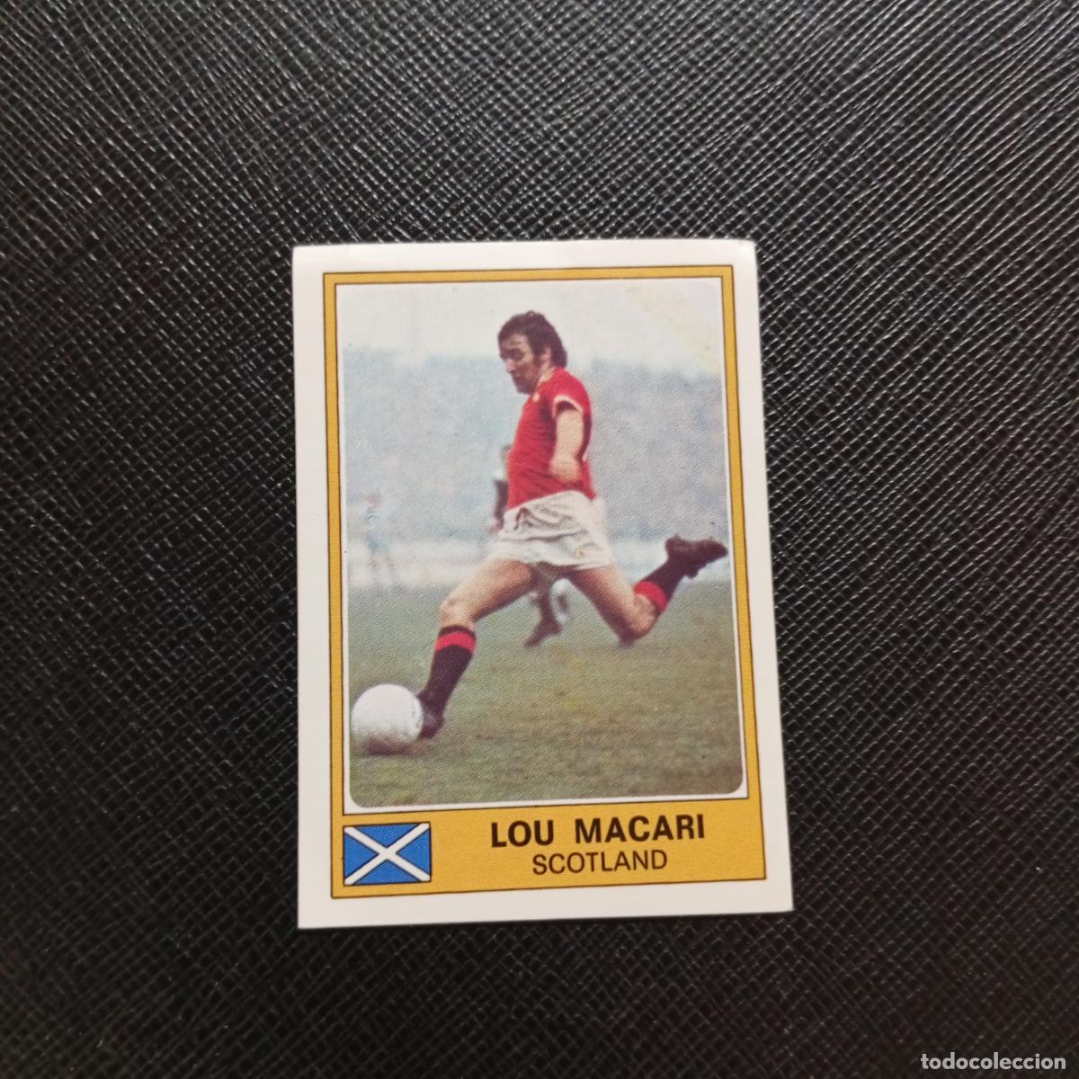 Cromos de f&uacute;tbol: 262 LOU MACARI ESCOCIA PANINI EURO YUGOSLAVIA 1976 FOOTBALL EUROCOPA 76 - SIN PEGAR - A121 PG397