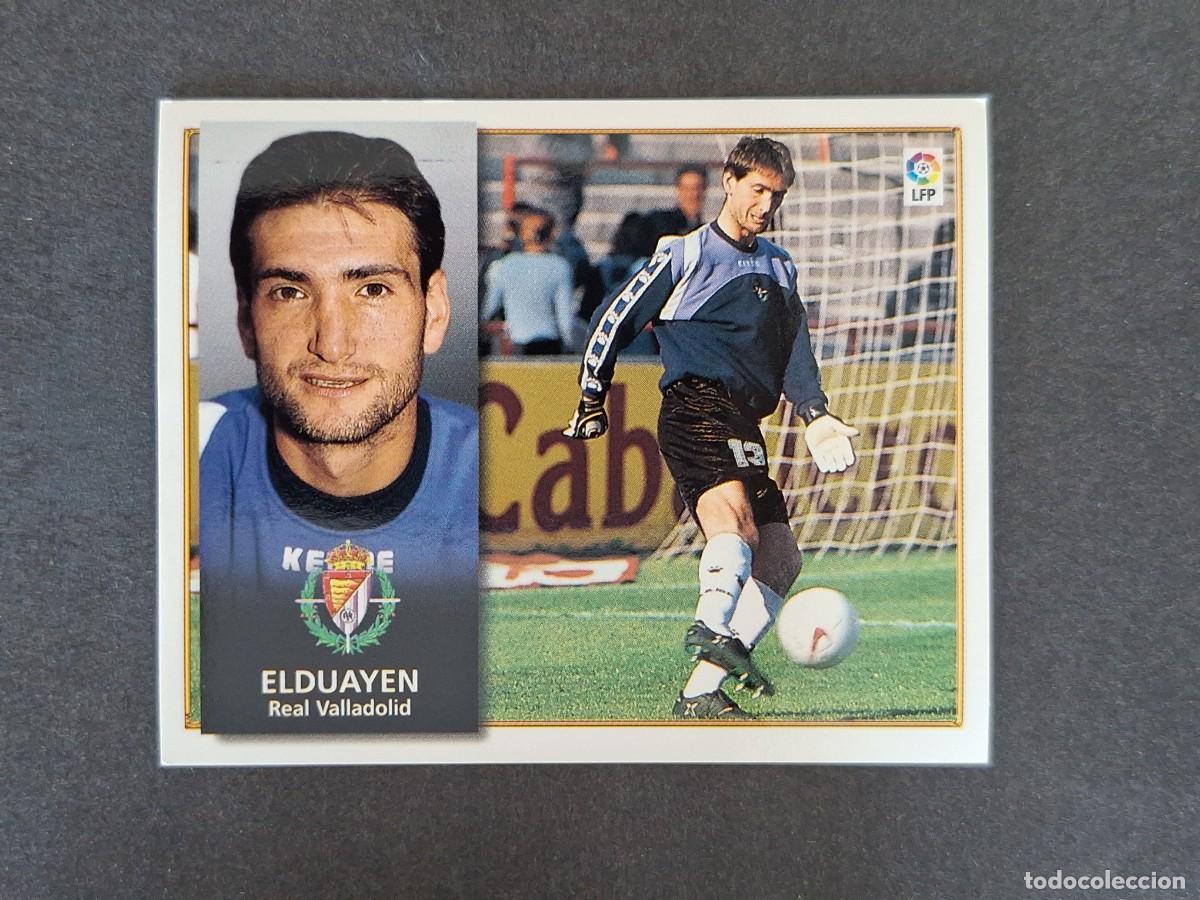 Cromos de f&uacute;tbol: L4 ELDUAYEN REAL VALLADOLID LIGA ESTE 1998 1999 98 99 NUNCA PEGADO SIN PEGAR