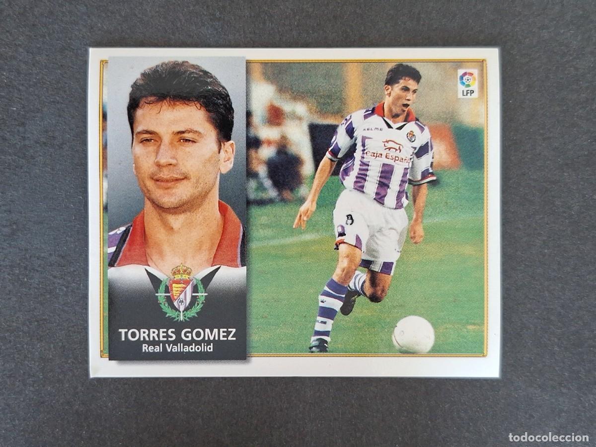 Football Stickers: L4 TORRES GOMEZ REAL VALLADOLID LIGA ESTE 1998 1999 98 99 NUNCA PEGADO SIN PEGAR