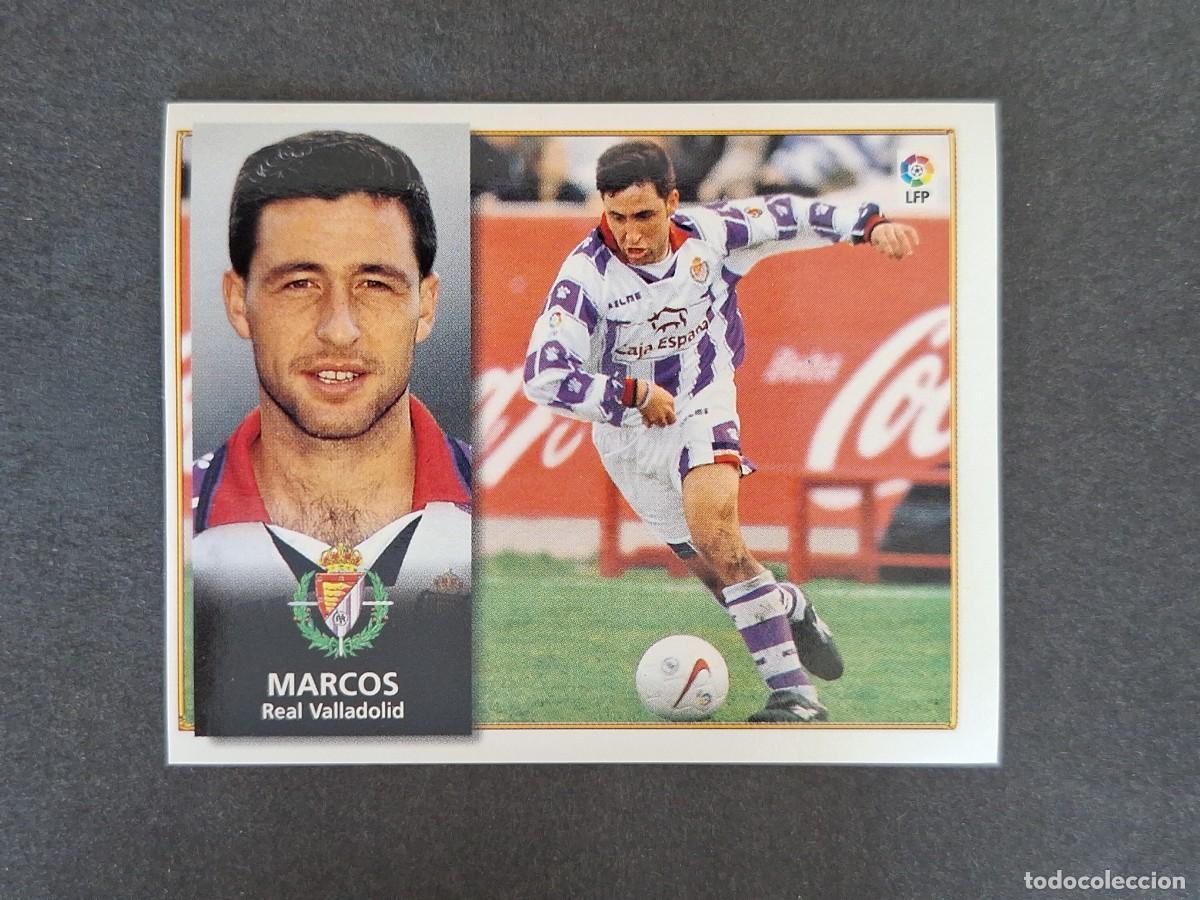 Football Stickers: L4 MARCOS REAL VALLADOLID LIGA ESTE 1998 1999 98 99 NUNCA PEGADO SIN PEGAR