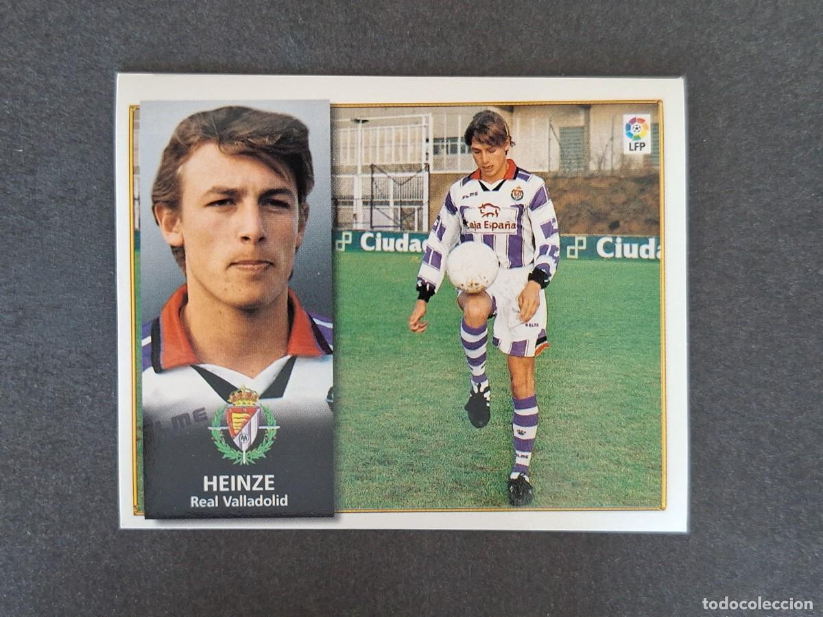 Cromos de f&uacute;tbol: L4 HEINZE REAL VALLADOLID LIGA ESTE 1998 1999 98 99 NUNCA PEGADO SIN PEGAR