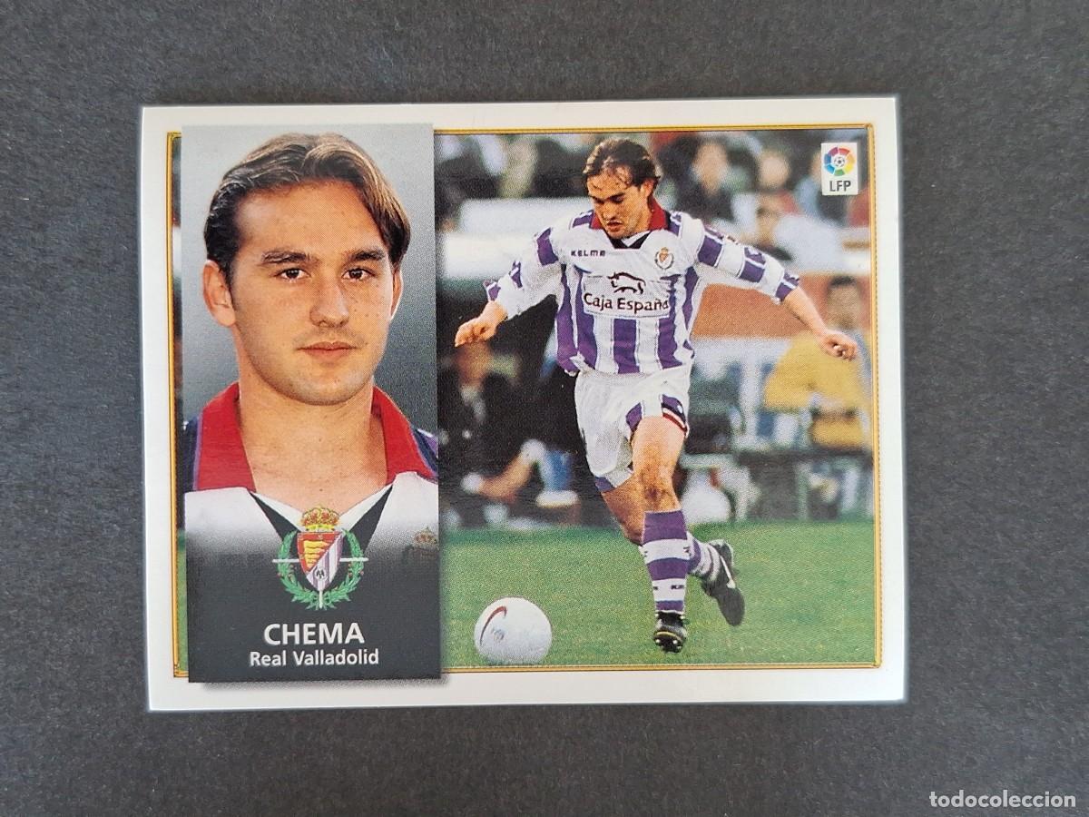 Cromos de f&uacute;tbol: L4 CHEMA REAL VALLADOLID LIGA ESTE 1998 1999 98 99 NUNCA PEGADO SIN PEGAR