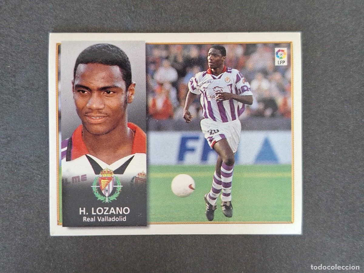 Cromos de f&uacute;tbol: L4 HAROLD LOZANO REAL VALLADOLID LIGA ESTE 1998 1999 98 99 NUNCA PEGADO SIN PEGAR