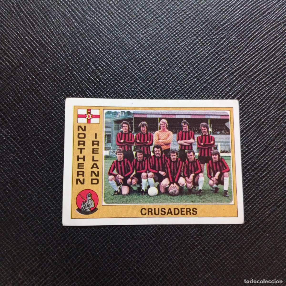 Cromos de f&uacute;tbol: 210 CRUSADERS PANINI EURO YUGOSLAVIA 1976 FOOTBALL EUROCOPA 76 - SIN PEGAR - A121 PG451