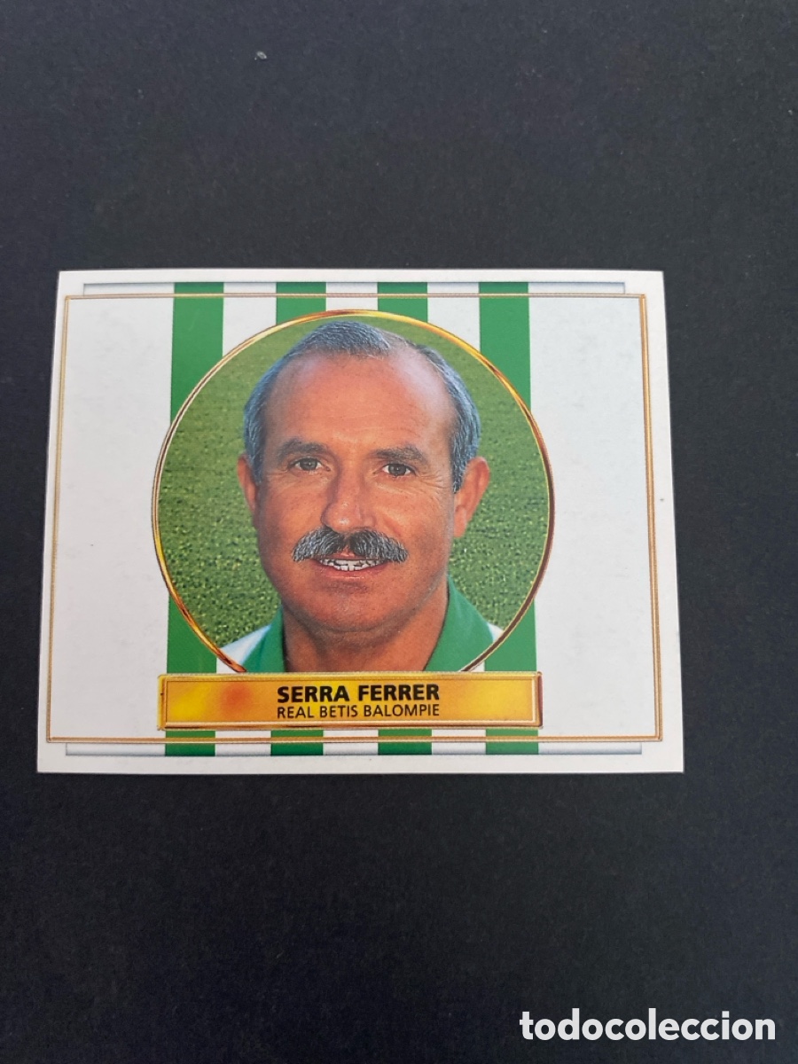 Cromos de f&uacute;tbol: Cromo liga 96/97 R Betis nunca pegado
