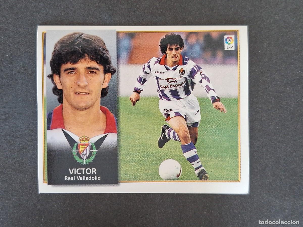 Cromos de f&uacute;tbol: L4 VICTOR REAL VALLADOLID LIGA ESTE 1998 1999 98 99 NUNCA PEGADO SIN PEGAR