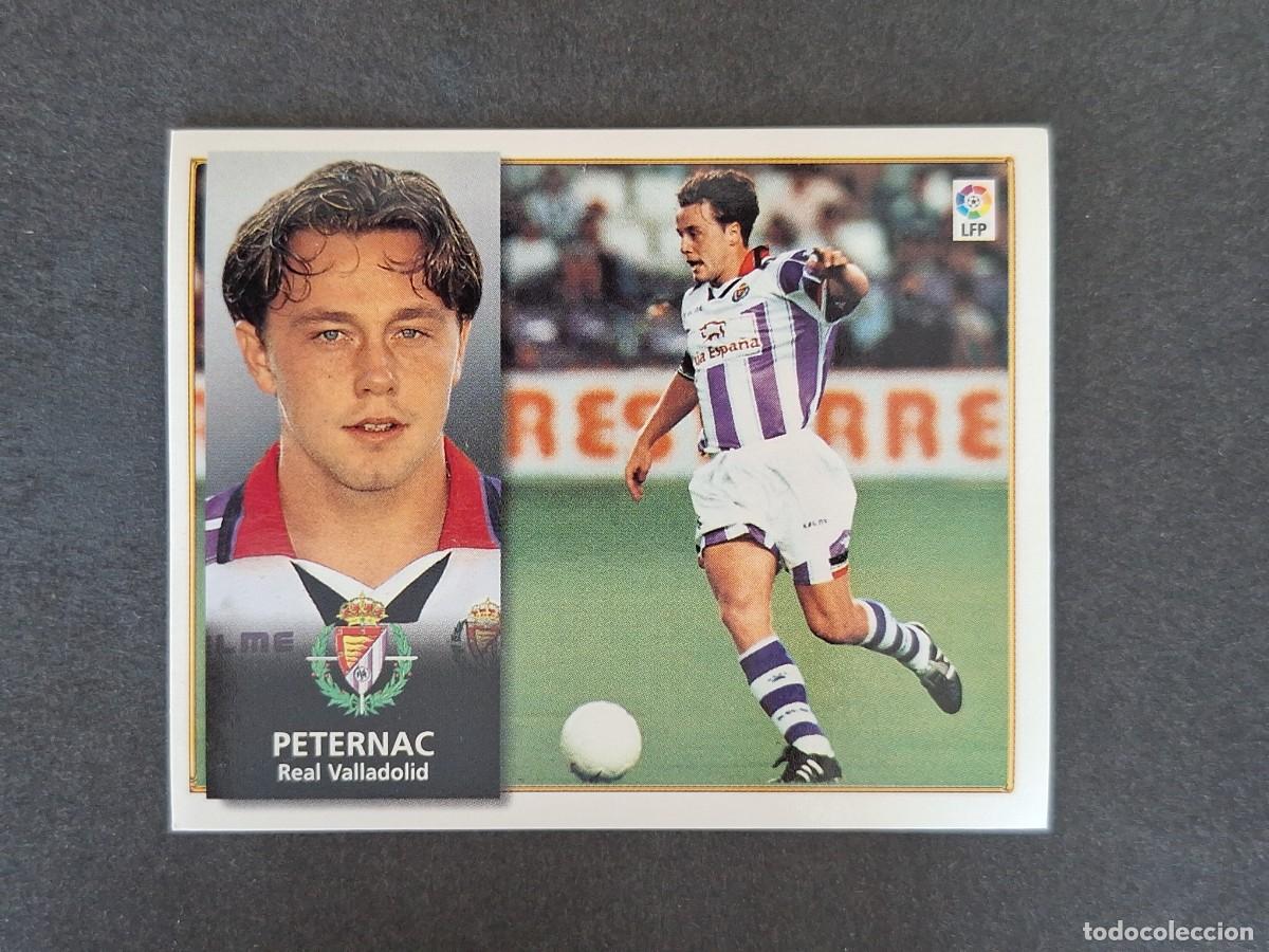 Cromos de f&uacute;tbol: L4 PETERNAC REAL VALLADOLID LIGA ESTE 1998 1999 98 99 NUNCA PEGADO SIN PEGAR