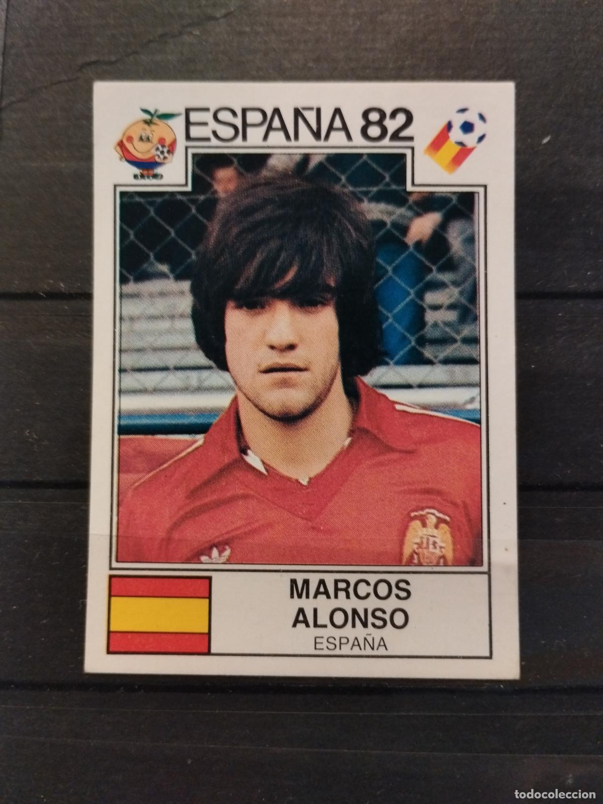 Cromos de f&uacute;tbol: MUNDIAL DE FUTBOL ESPA&Ntilde;A 82. PANINI. N&ordm; 304. MARCOS ALONSO. ESPA&Ntilde;A