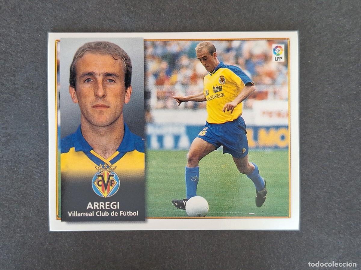 Cromos de f&uacute;tbol: L4 ARREGI VILLARREAL C. F. LIGA ESTE 1998 1999 98 99 NUNCA PEGADO SIN PEGAR