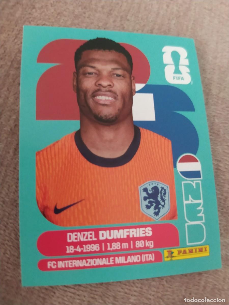 Cromos de f&uacute;tbol: NED 06 Denzel DUMFRIES 6 Pa&iacute;ses Bajos Holanda Mundial 2026 Panini