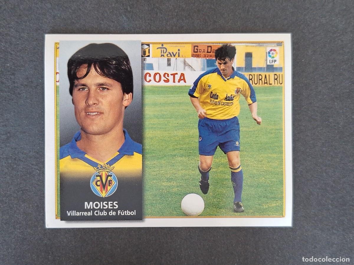 Cromos de f&uacute;tbol: L4 MOISES VILLARREAL C. F. LIGA ESTE 1998 1999 98 99 NUNCA PEGADO SIN PEGAR
