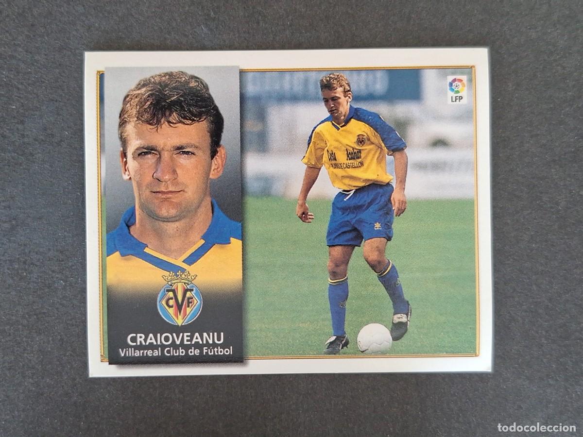 Cromos de f&uacute;tbol: L4 CRAIOVEANU VILLARREAL C. F. LIGA ESTE 1998 1999 98 99 NUNCA PEGADO SIN PEGAR
