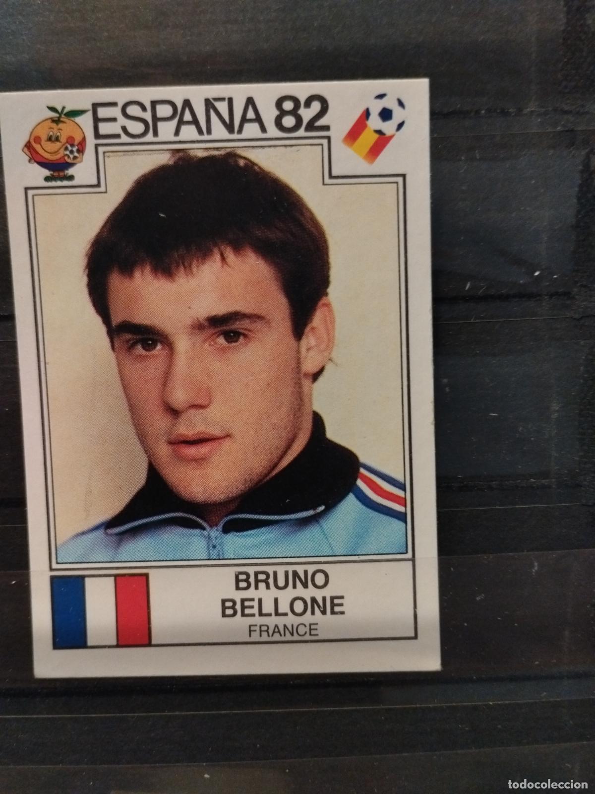 Cromos de Futebol: MUNDIAL DE FUTBOL ESPA&Ntilde;A 82. PANINI. N&ordm; 291. BRUNO BELLONE. FRANCIA