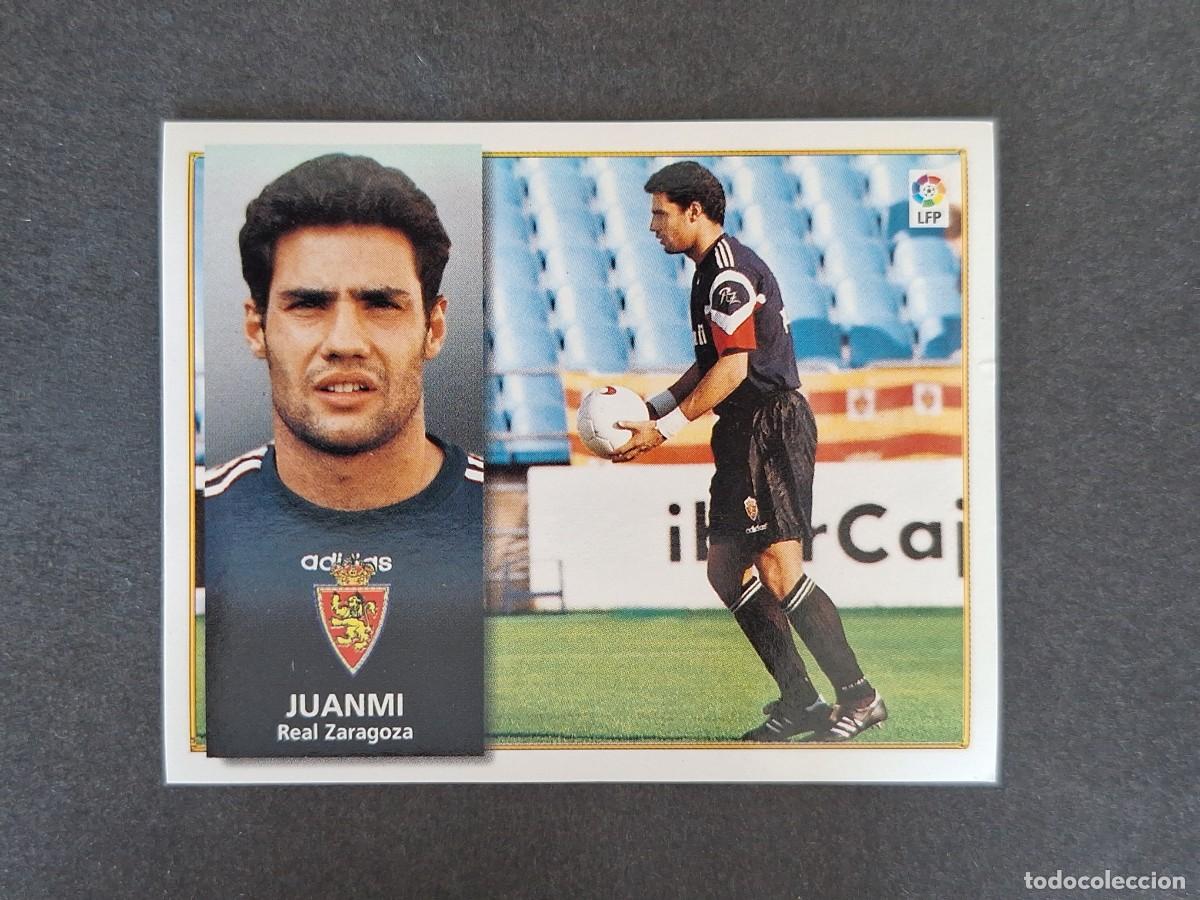 Cromos de f&uacute;tbol: L4 JUANMI REAL ZARAGOZA LIGA ESTE 1998 1999 98 99 NUNCA PEGADO SIN PEGAR