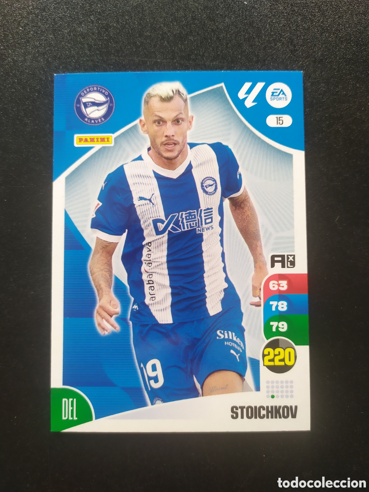 Cromos de f&uacute;tbol: Adrenalyn 2024 2025 24 25 panini Stoichkov n&deg; 15 Alaves