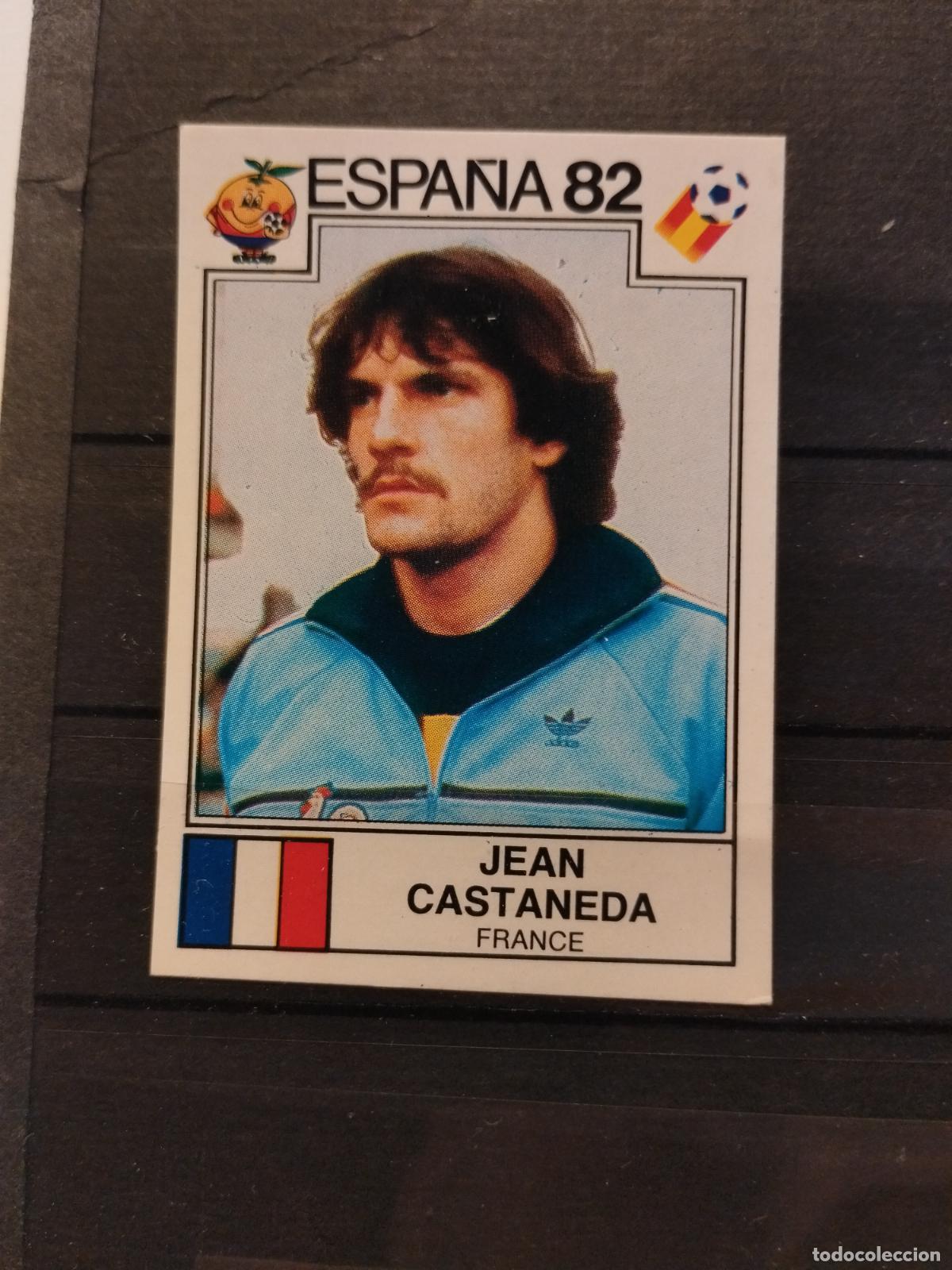 Cromos de f&uacute;tbol: MUNDIAL DE FUTBOL ESPA&Ntilde;A 82. PANINI. N&ordm; 276. JEAN CASTANEDA. FRANCIA