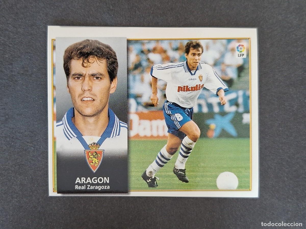 Cromos de f&uacute;tbol: L4 ARAGON REAL ZARAGOZA LIGA ESTE 1998 1999 98 99 NUNCA PEGADO SIN PEGAR
