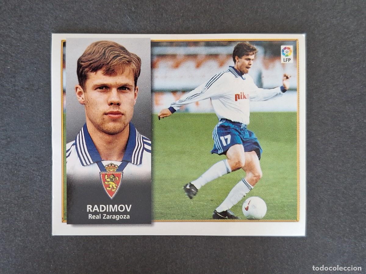 Cromos de f&uacute;tbol: L4 RADIMOV REAL ZARAGOZA LIGA ESTE 1998 1999 98 99 NUNCA PEGADO SIN PEGAR