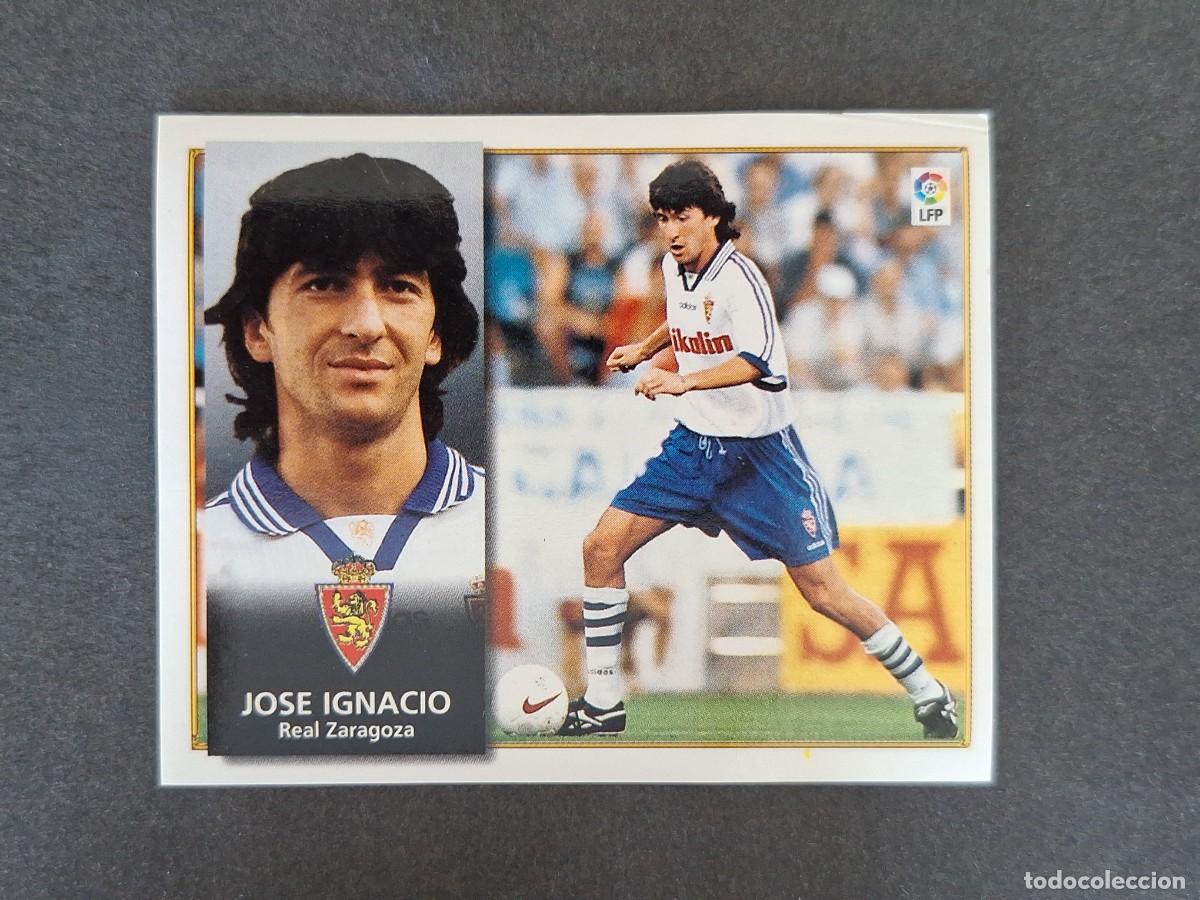 Cromos de f&uacute;tbol: L4 JOSE IGNACIO REAL ZARAGOZA LIGA ESTE 1998 1999 98 99 NUNCA PEGADO SIN PEGAR