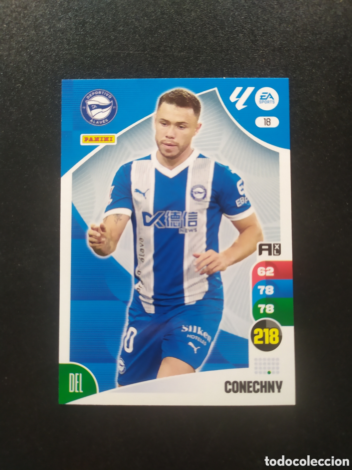 Cromos de f&uacute;tbol: Adrenalyn 2024 2025 24 25 panini Conechny n&deg; 18 Alaves