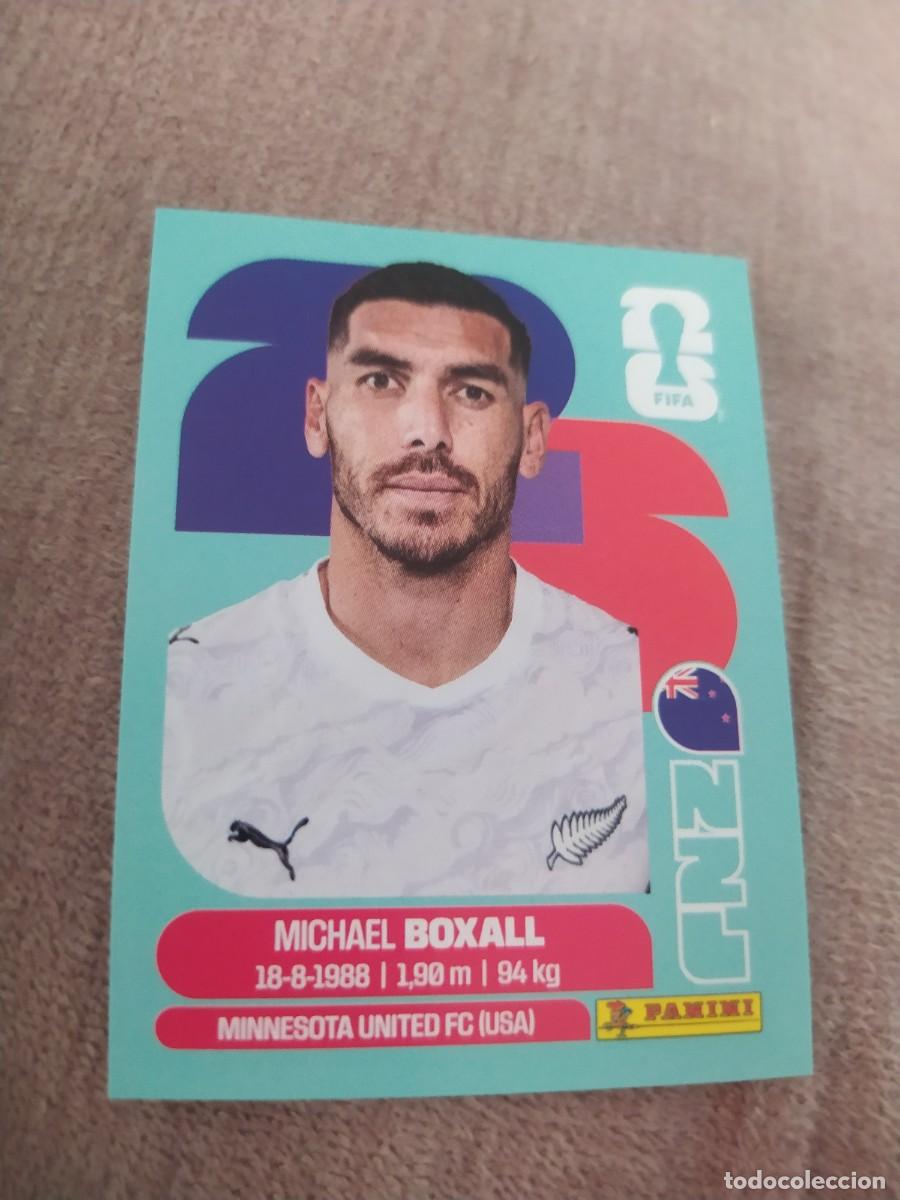 Cromos de f&uacute;tbol: NZL 04 Michael BOXALL 4 Nueva Zelanda Mundial 2026 Panini