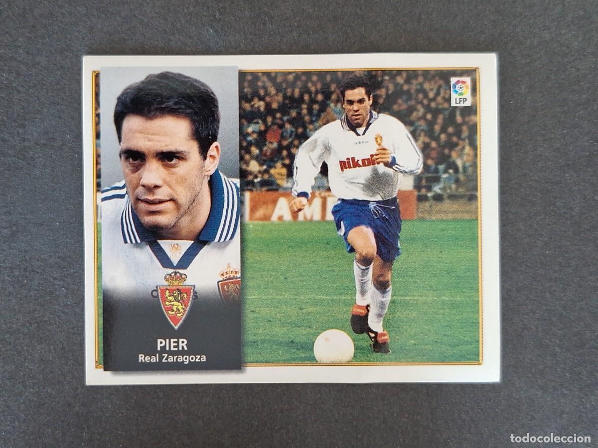 Cromos de f&uacute;tbol: L4 PIER REAL ZARAGOZA LIGA ESTE 1998 1999 98 99 NUNCA PEGADO SIN PEGAR