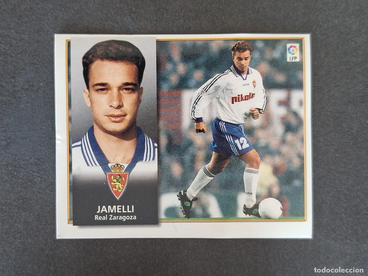 Cromos de f&uacute;tbol: L4 JAMELLI REAL ZARAGOZA LIGA ESTE 1998 1999 98 99 NUNCA PEGADO SIN PEGAR