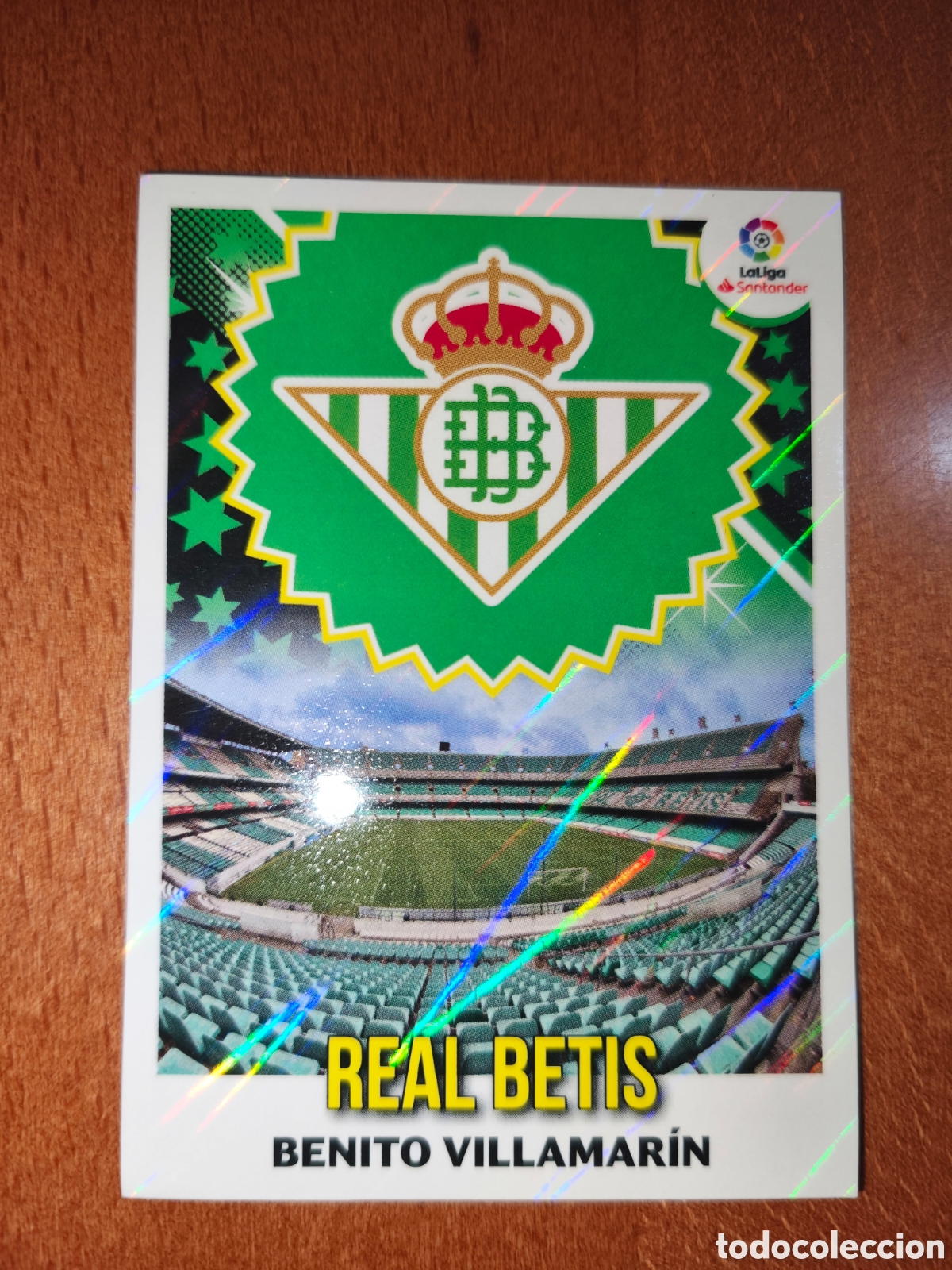 Cromos de f&uacute;tbol: ESCUDO n&deg;9 liga este 18/19 Real Betis