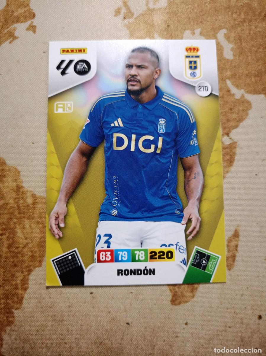 Cromos de f&uacute;tbol: Oviedo 270 ROND&Oacute;N Adrenalyn 2025-26
