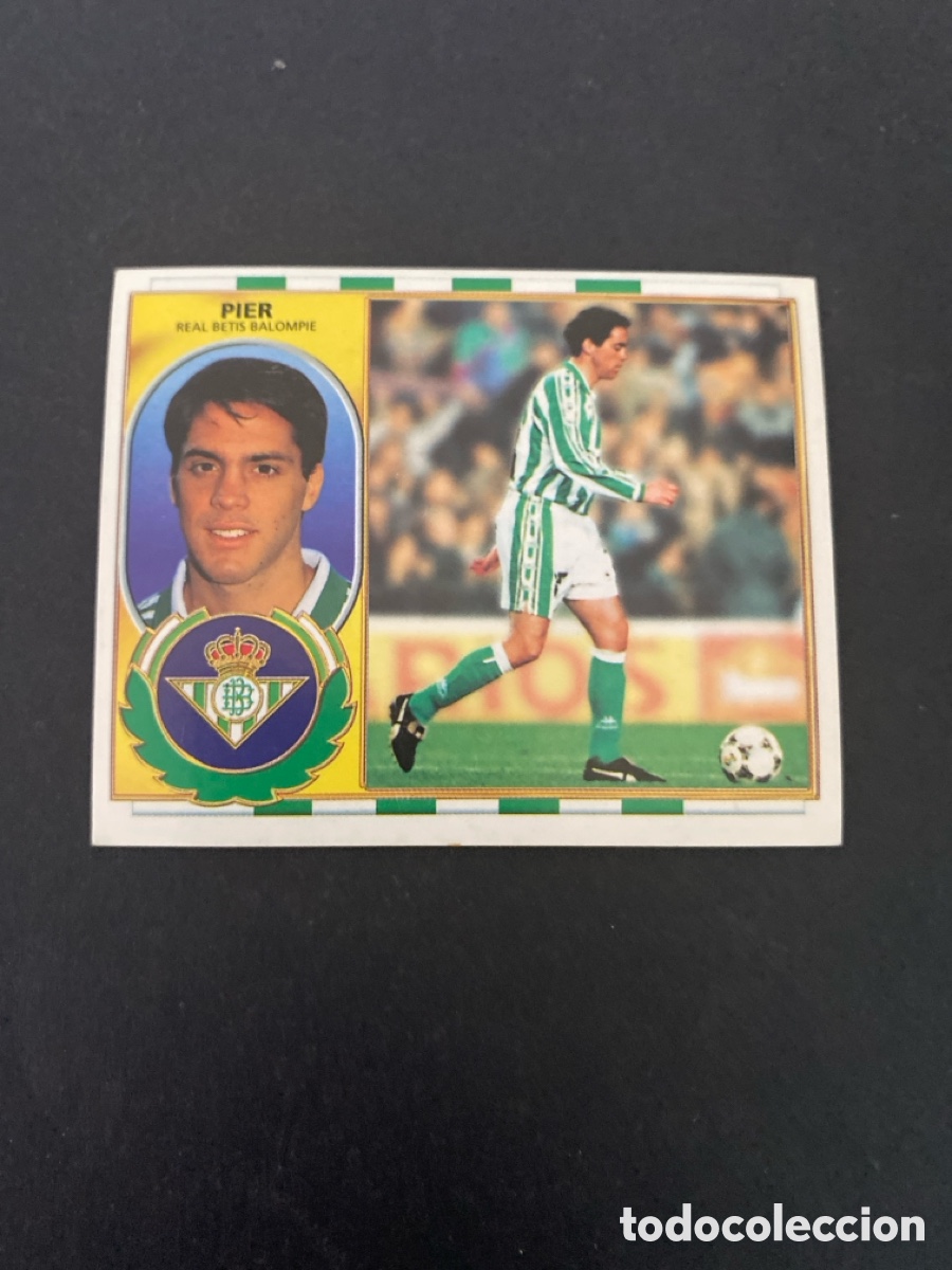 Cromos de f&uacute;tbol: Cromo liga 96/97 R Betis nunca pegado
