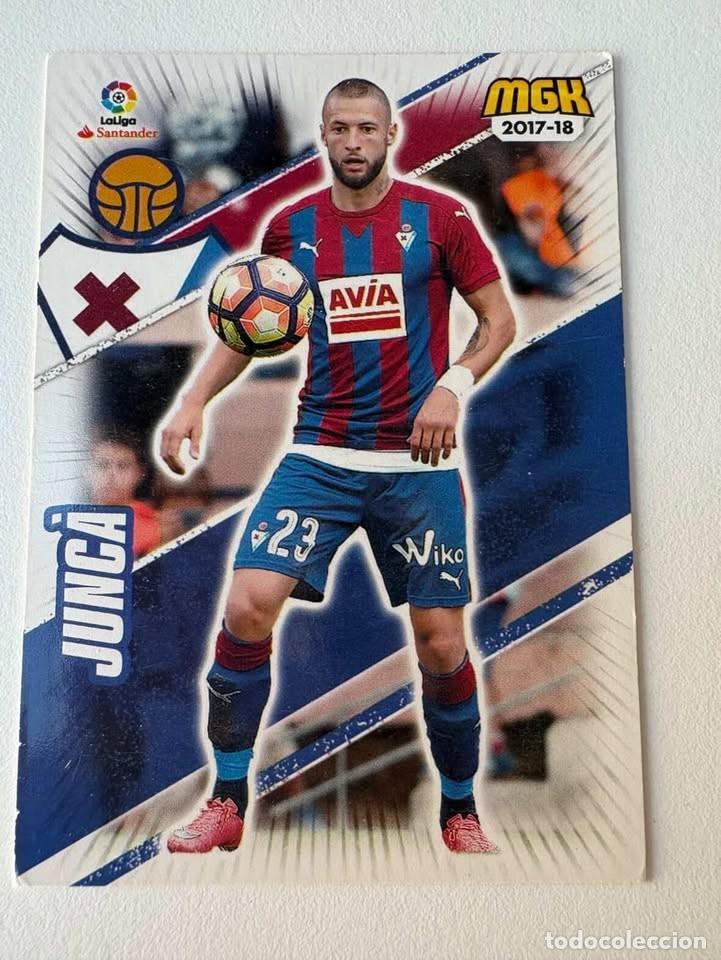 Cromos de f&uacute;tbol: Carta Junc&agrave; Eibar 198 Megacracks 2017-18