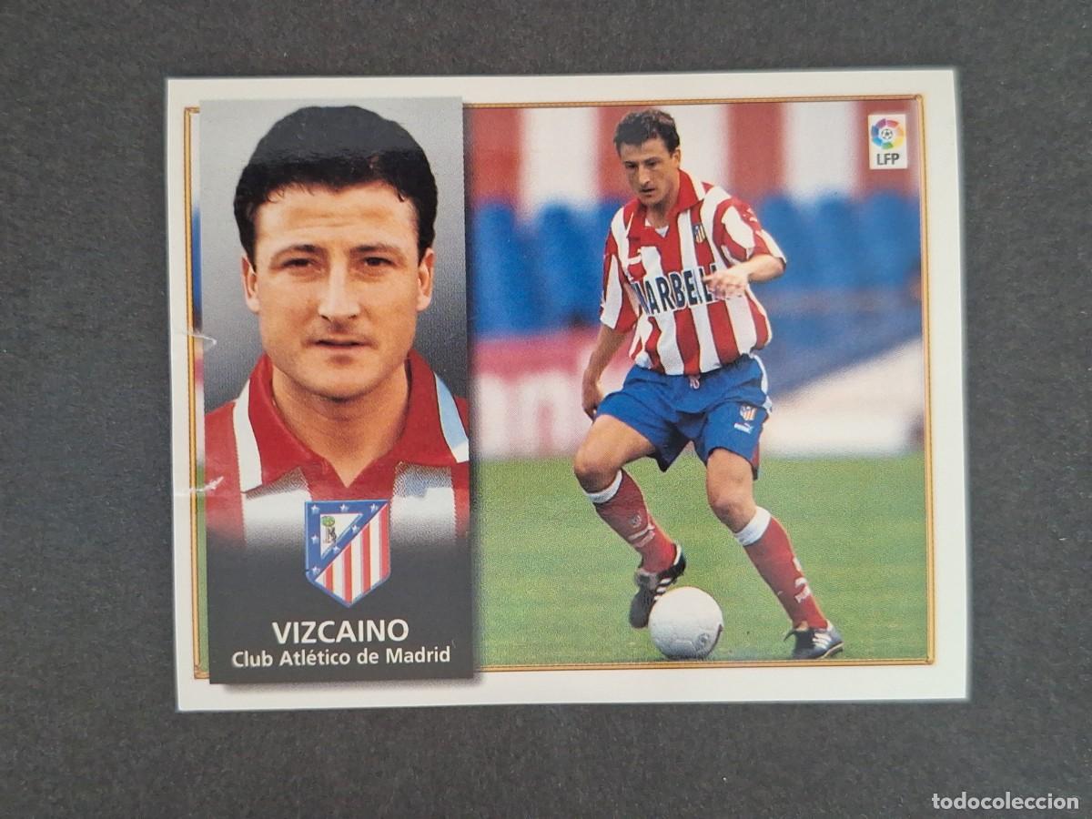 Cromos de f&uacute;tbol: L4 VIZCAINO ATLETICO DE MADRID BAJA LIGA ESTE 1998 1999 98 99 NUNCA PEGADO SIN PEGAR