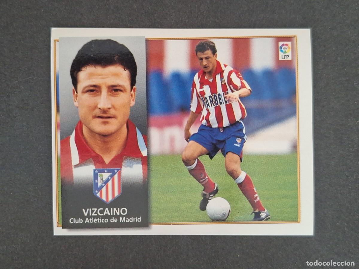 Cromos de f&uacute;tbol: L4 VIZCAINO ATLETICO DE MADRID BAJA LIGA ESTE 1998 1999 98 99 NUNCA PEGADO SIN PEGAR