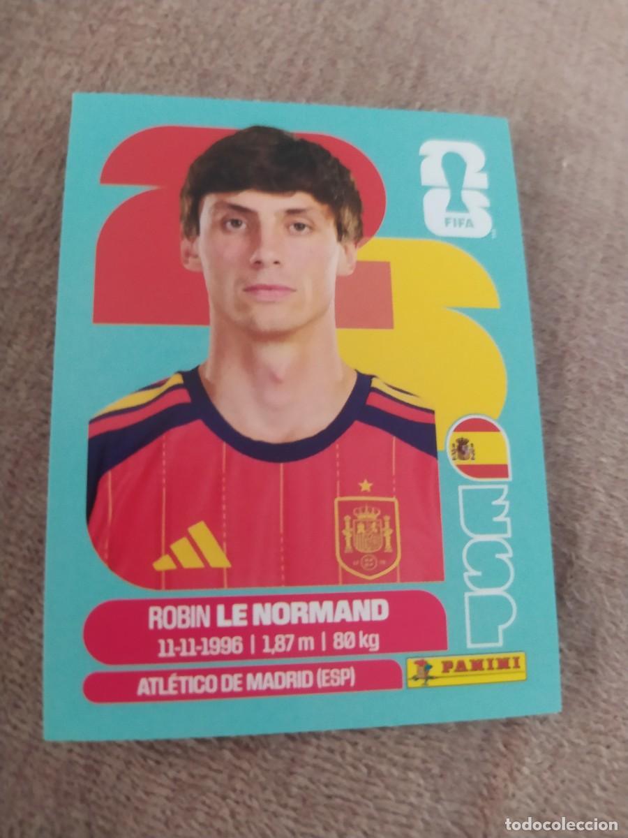 Cromos de f&uacute;tbol: ESP 03 Robin LE NORMAND 3 Espa&ntilde;a Mundial 2026 Panini