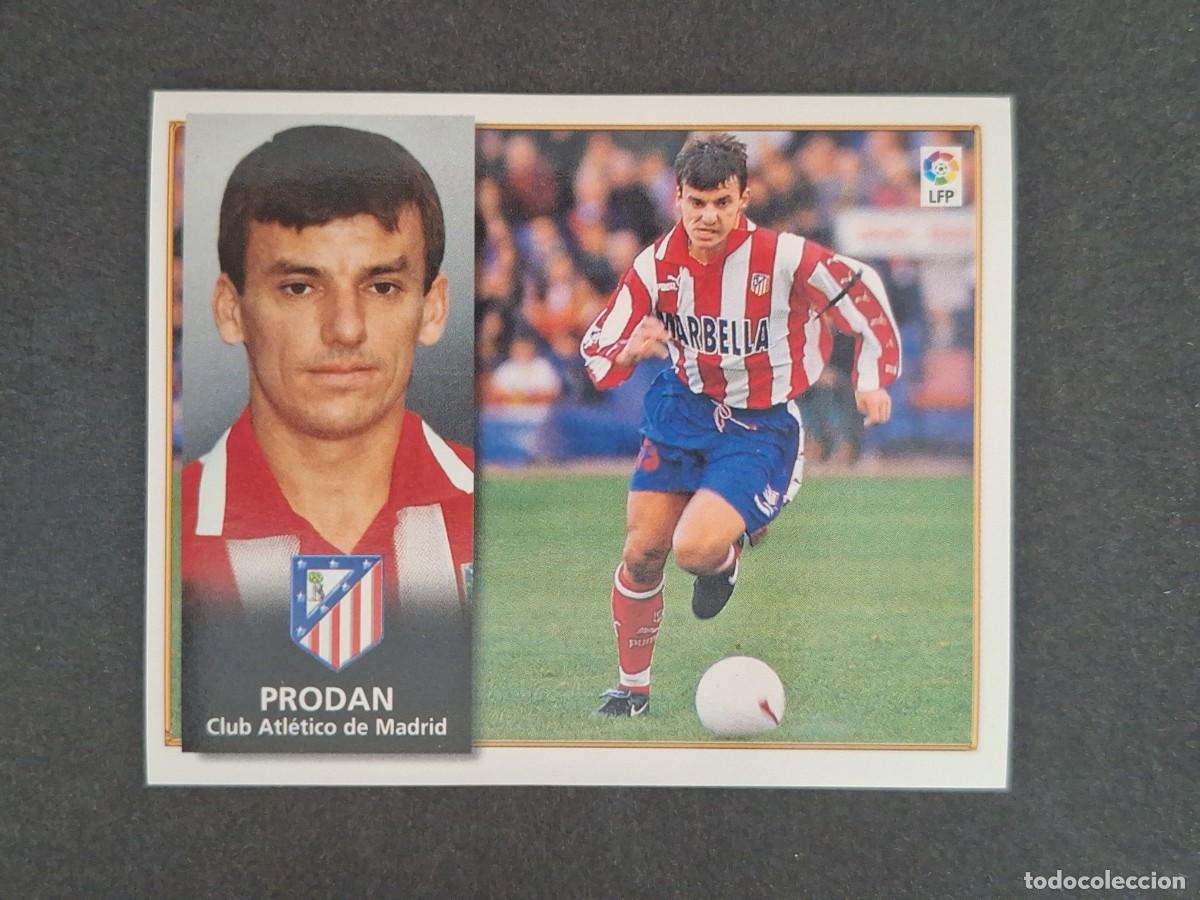 Cromos de f&uacute;tbol: L4 PRODAN ATLETICO DE MADRID BAJA LIGA ESTE 1998 1999 98 99 NUNCA PEGADO SIN PEGAR