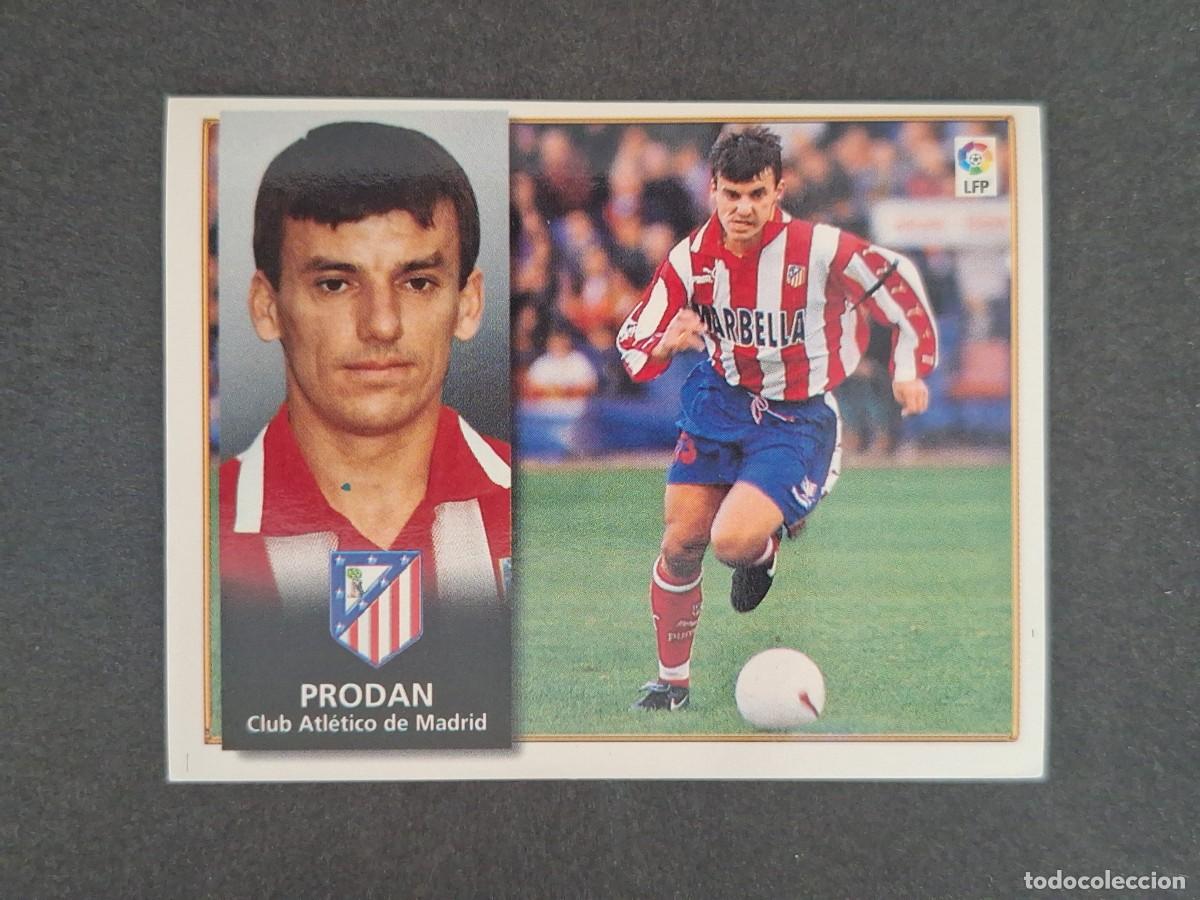 Cromos de f&uacute;tbol: L4 PRODAN ATLETICO DE MADRID BAJA LIGA ESTE 1998 1999 98 99 NUNCA PEGADO SIN PEGAR