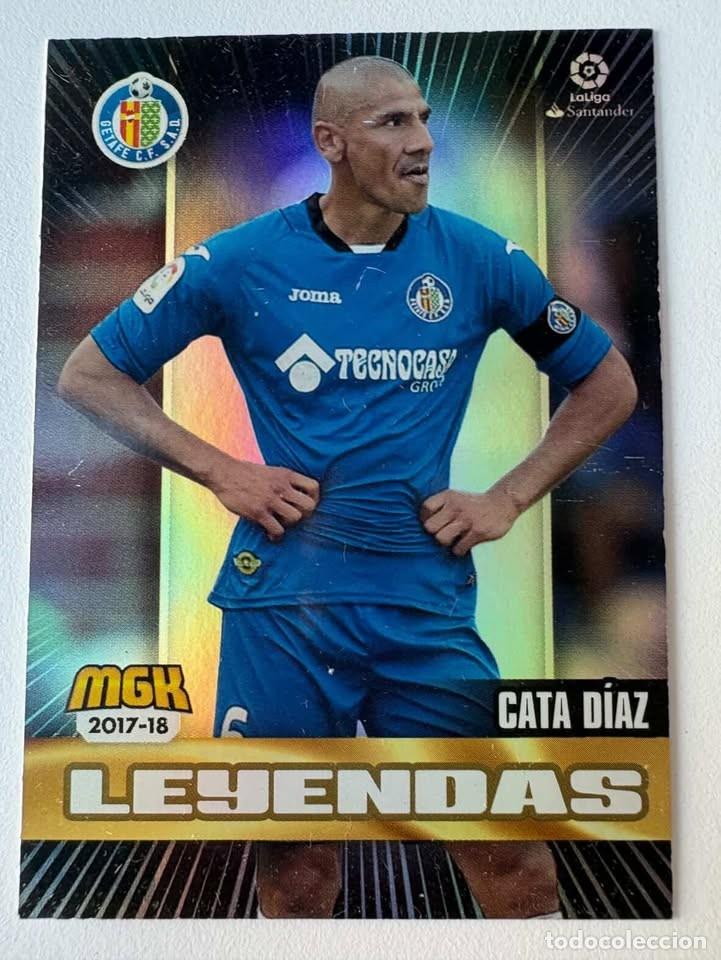 Cromos de f&uacute;tbol: Carta Cata D&iacute;az Leyendas Getafe 267 Megacracks 2017-18