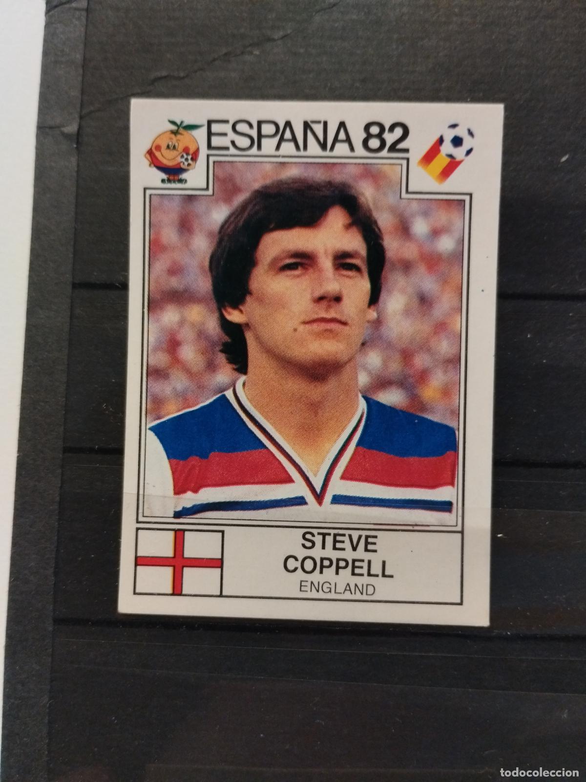 Cromos de f&uacute;tbol: MUNDIAL DE FUTBOL ESPA&Ntilde;A 82. PANINI. N&ordm; 251. STEVE COPPEL. INGLATERRA.