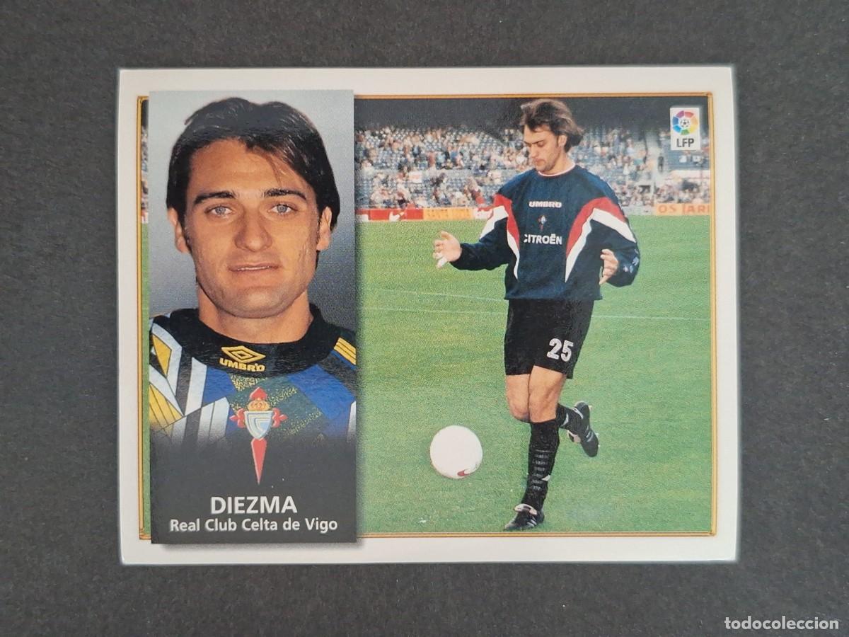 Cromos de f&uacute;tbol: L4 DIEZMA CELTA DE VIGO BAJA LIGA ESTE 1998 1999 98 99 NUNCA PEGADO SIN PEGAR