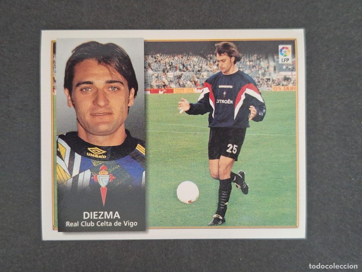 Cromos de f&uacute;tbol: L4 DIEZMA CELTA DE VIGO BAJA LIGA ESTE 1998 1999 98 99 NUNCA PEGADO SIN PEGAR
