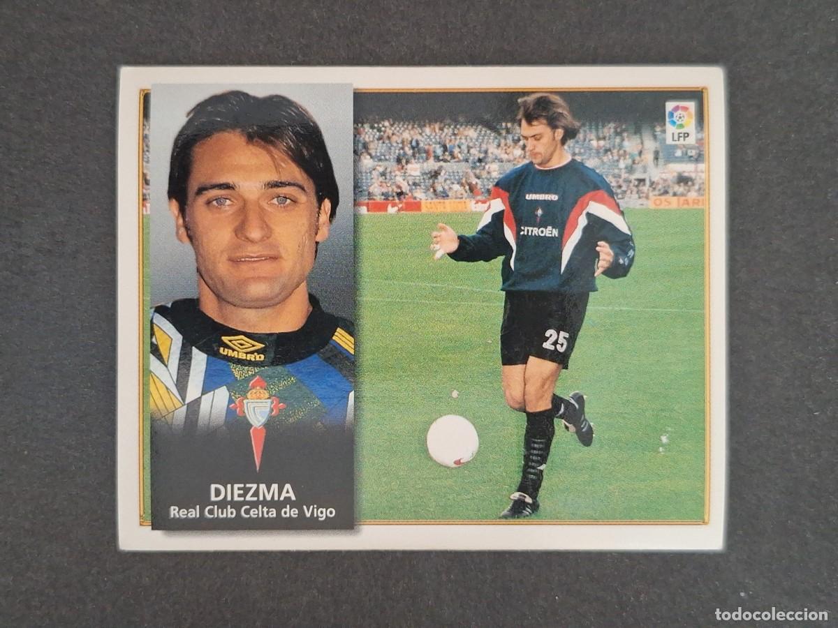 Cromos de f&uacute;tbol: L4 DIEZMA CELTA DE VIGO BAJA LIGA ESTE 1998 1999 98 99 NUNCA PEGADO SIN PEGAR