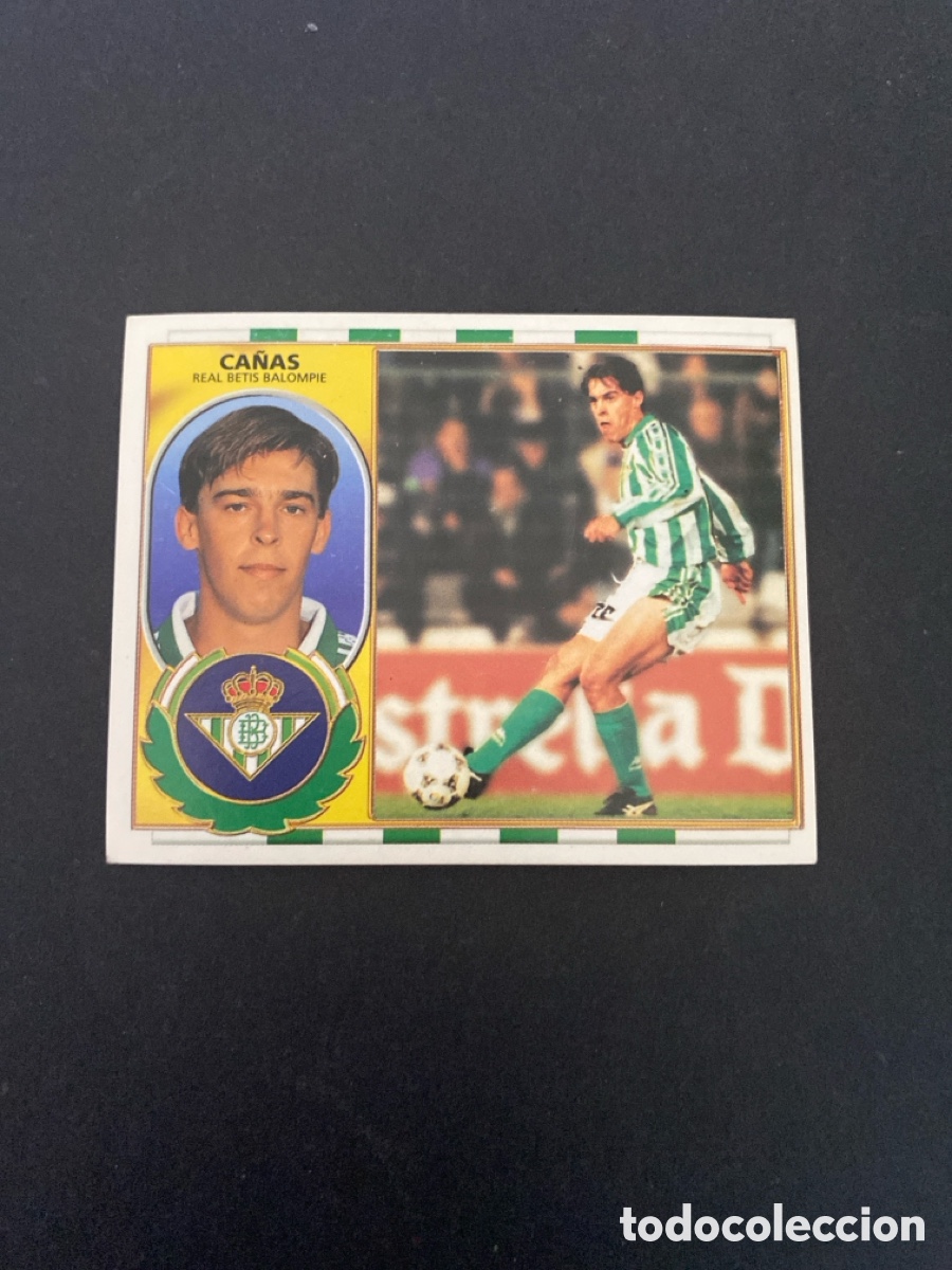 Cromos de f&uacute;tbol: Cromo liga 96/97 R Betis nunca pegado