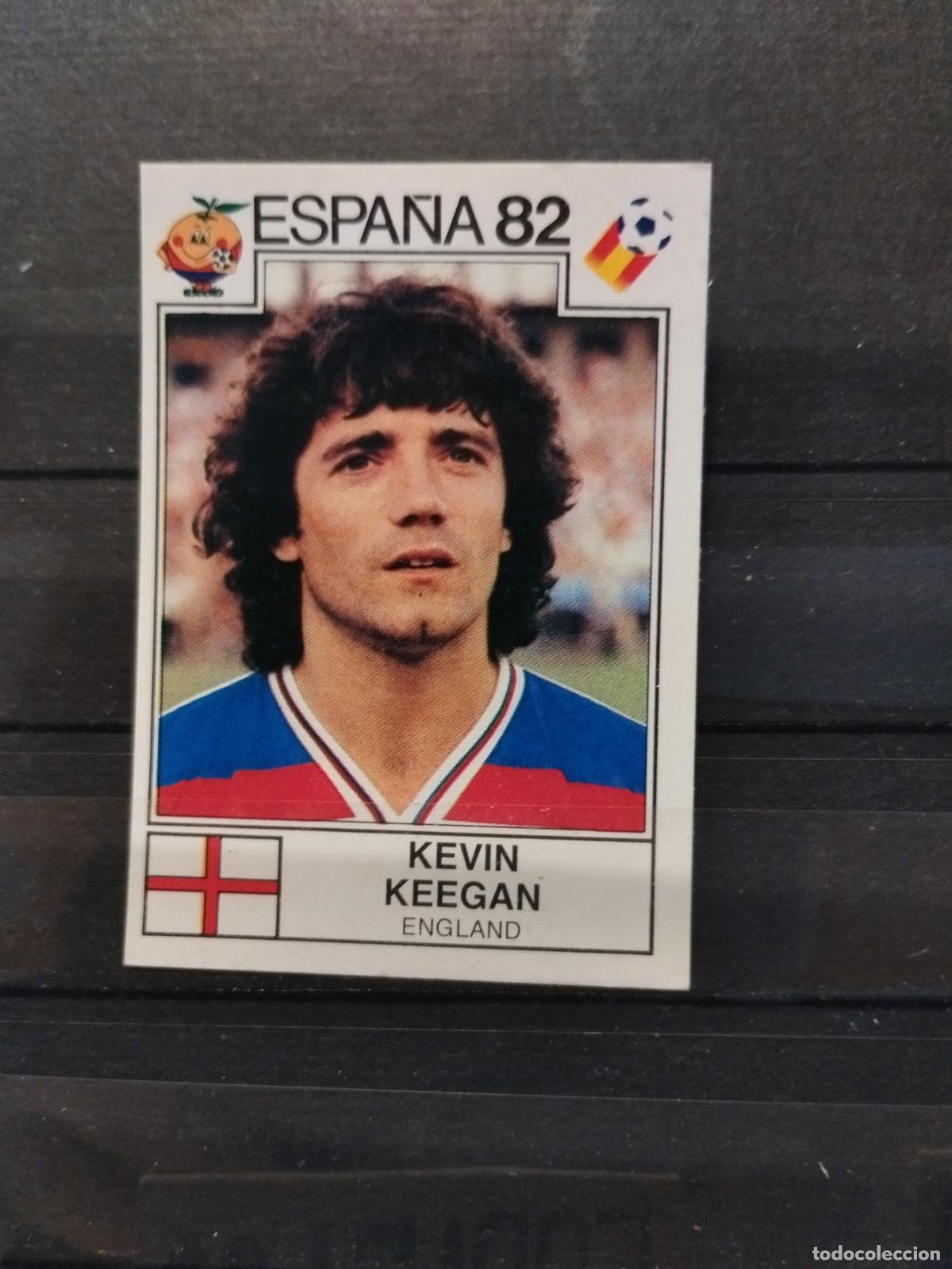 Cromos de f&uacute;tbol: MUNDIAL DE FUTBOL ESPA&Ntilde;A 82. PANINI. N&ordm; 250. KEVIN KEEGAN. INGLATERRA.